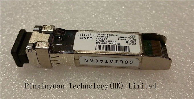 Rede ótica 2 do módulo 1310nm 8000Mbit/S SFP+ do transceptor de Cisco DS-SFP-FC8G-LW/4/8-Gbps Longwave