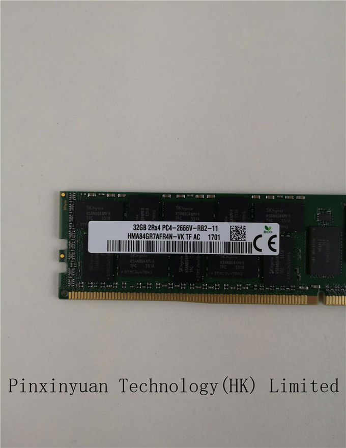 Módulo da memória do servidor de 7X77A01304 RDIMM, memória do servidor 32gb para SR650 O registro 2666 megahertz (2Rx4 1.2V)