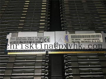 China IBM de alta velocidade X3850 X6 46W0741 46W0743 8RX4 PC3L-10600L da memória da CCE 64gb fornecedor