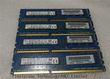 (2x 8Gb) Ram 35V Lenovo 03T8262 Unbuffered da CCE 2Rx8 DDR3-1600 megahertz 1 do módulo PC3L-12800E da memória do servidor 16gb fornecedor