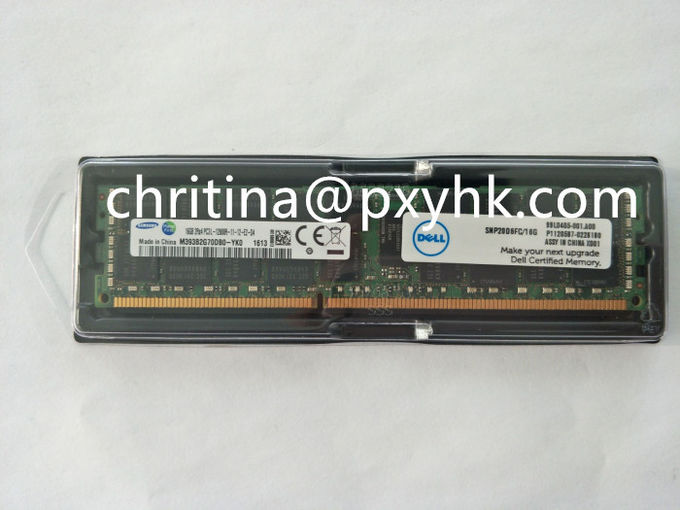 Memória do servidor de DELL SNP20D6FC/16G 16GB 2RX4 PC3L-12800R R620 R720