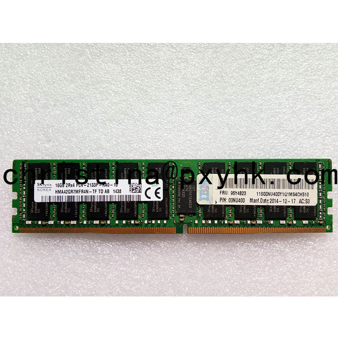 Registro da CCE da barra 16G DDR4 2133 da memória do servidor do IBM 95Y4821 95Y4823 00NU400