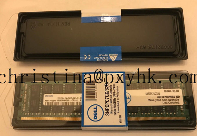 Memória 32GB 2RX4 PC4-2400T RDIMM CPC7G do servidor de DELL SNPCPC7GC/32G