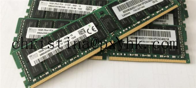 Memória associativa 03T7862 2RX4 PC4-2133P RDIMM do servidor Ddr4 de Lenovo