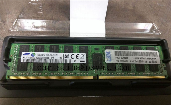 Barra 16G 2RX4 DDR4 2133 da memória do servidor de Lenovo 95Y4823 95Y4821 do módulo da memória do servidor do IBM