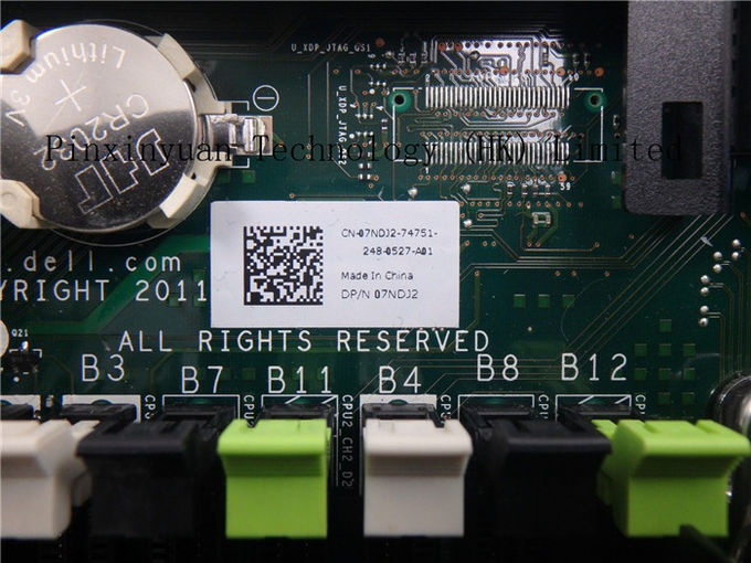 Cartão-matriz LGA2011 do servidor do processador duplo de 7NDJ2 PowerEdge R620 com os montantes 2GB 738M1
