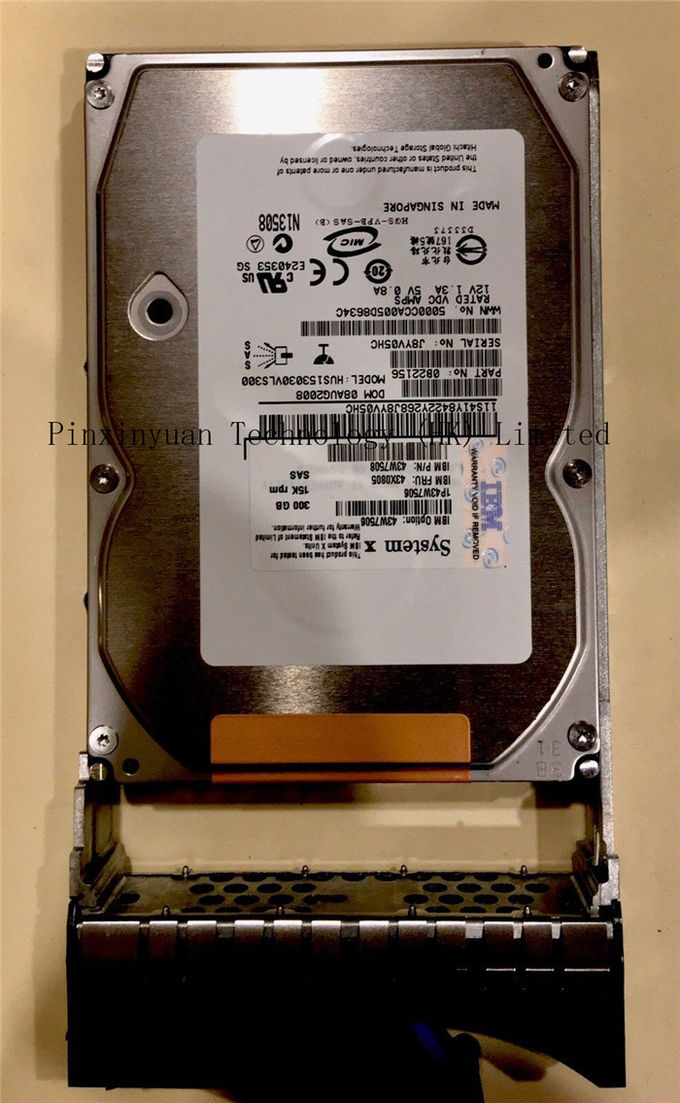MARQUE IBM 43X0805 - 300GB, 15K RPM, 3,5" SAS - disco rígido de 43W7506 43W7508