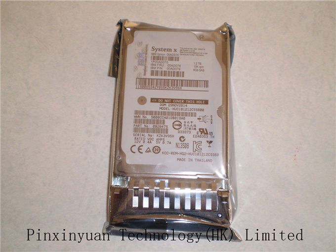 Discos rígidos 00AD075 00AD076 00AD079 00AD077 da movimentação 6Gbps 2,5 do IBM 1.2TB 10k Sas