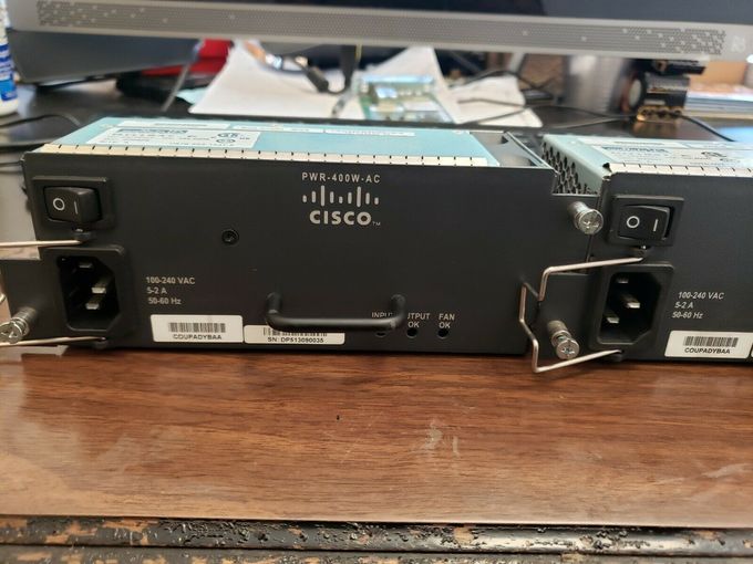 fonte de alimentação Cisco da entrada da C.A. 400W PWR-400W-AC para ME-C6524GS-8S ME-C6524GT-8S HSS