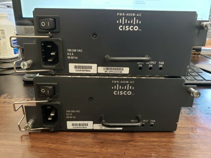 fonte de alimentação Cisco da entrada da C.A. 400W PWR-400W-AC para ME-C6524GS-8S ME-C6524GT-8S HSS