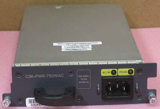 catalizador alternativo 3750-E/3560-E/RPS 2300 de Cisco C3K-PWR-750WAC da fonte de alimentação do servidor 750W