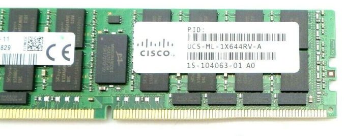 Fonte de alimentação UCS-ML-1X644RV-A do servidor da CCE de LRDIMM Cisco 64GB compatível DDR4-2400Mhz 4Rx4 1.2v