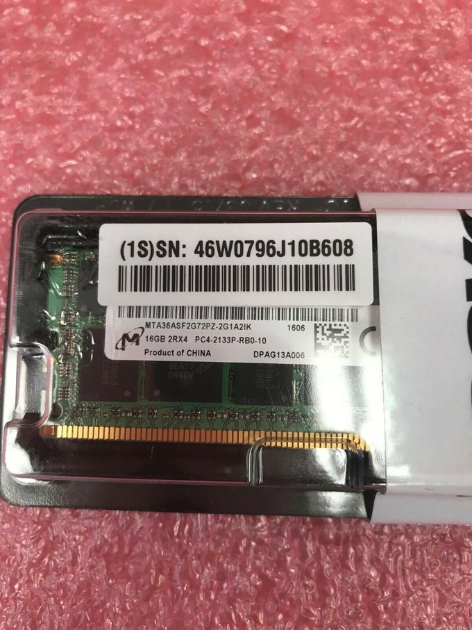 Fonte de alimentação 46W0796 do servidor de LENOVO 16GB 47J0253 2RX4 PC4-2133P para o IBM dos servidores X3550 X3650 M5 Lenovo